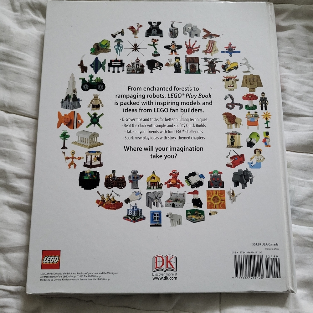 Lego hard cover book - Picture 2 of 2